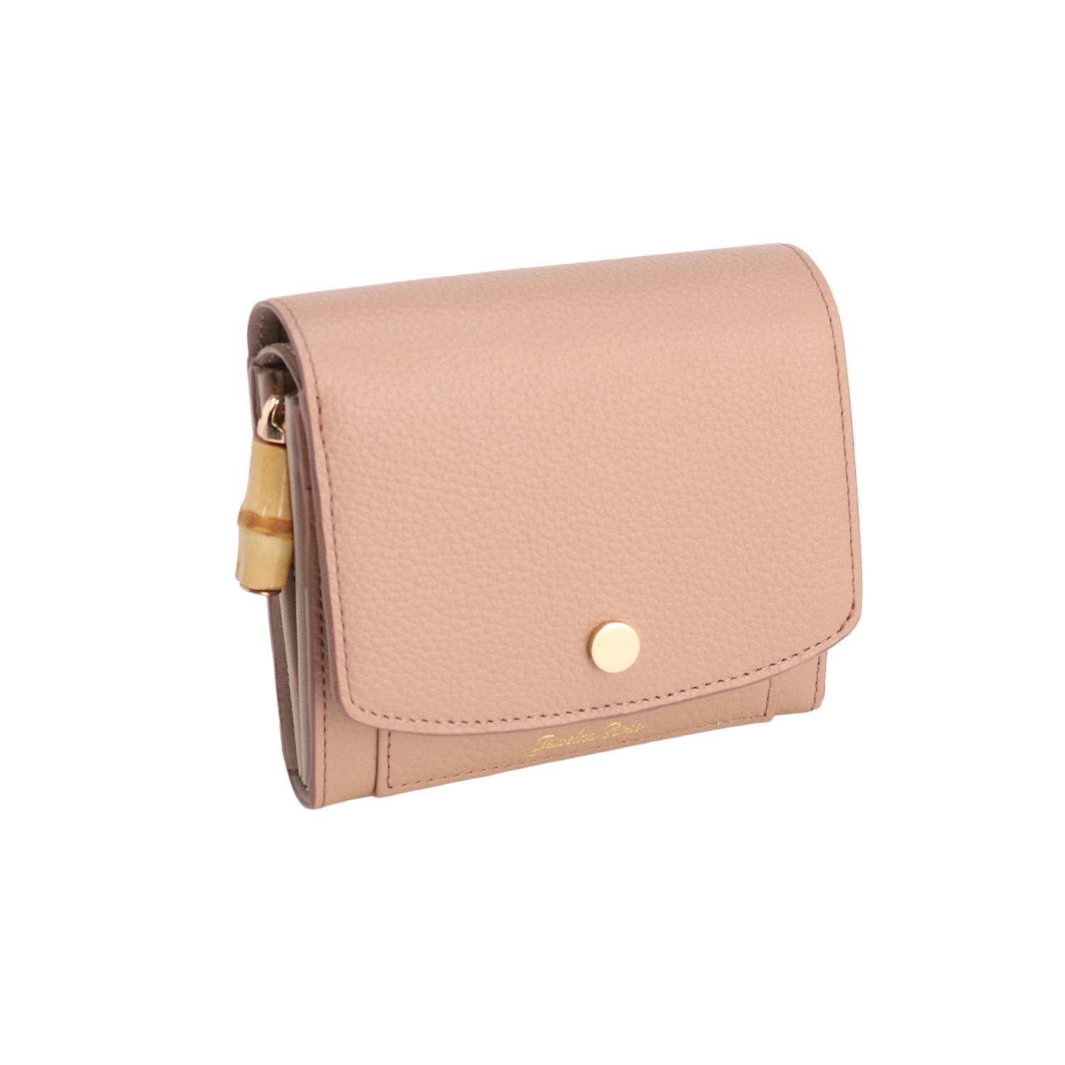 Jewelna Rose「Jewelna Rose フォリー・ウォレット 本革 二つ折り財布 15146」|財布|
