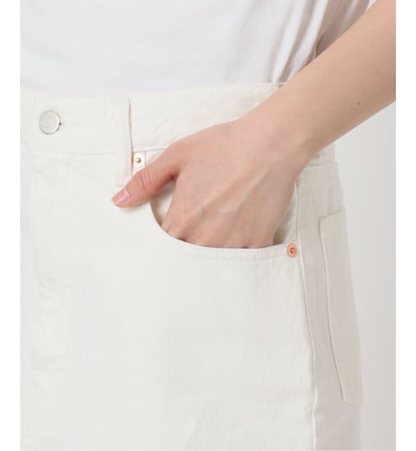 OUTDOOR PRODUCTS Usual Things「ULTライトデニムスリットリーンスカート」|スカート|