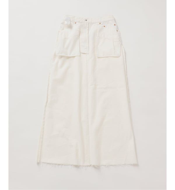 OUTDOOR PRODUCTS Usual Things「ULTライトデニムスリットリーンスカート」|スカート|