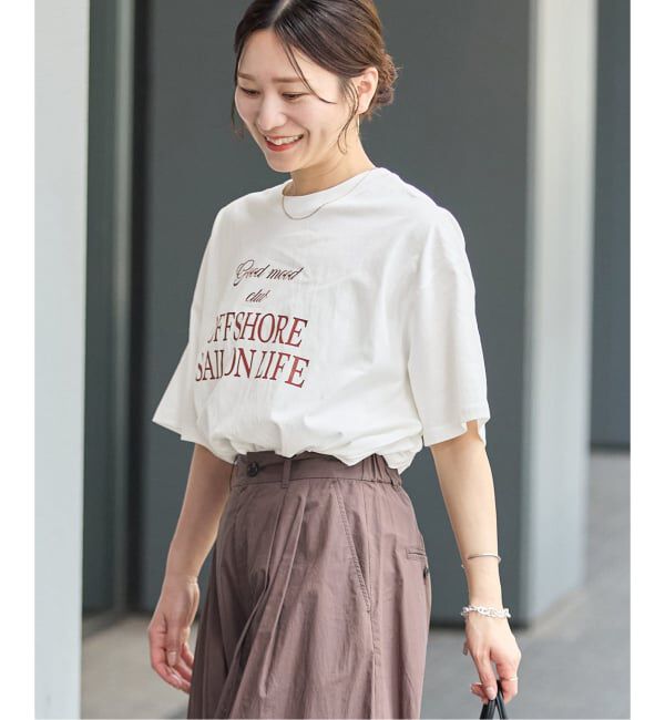 JOURNAL STANDARD「プリントタックスウェットTシャツ」|Tシャツ・カットソー|