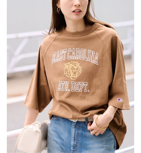 FRAMeWORK「CHAMPION/チャンピオン 別注14s/1 Jesey RAGLAN Tシャツ」|Tシャツ・カットソー|