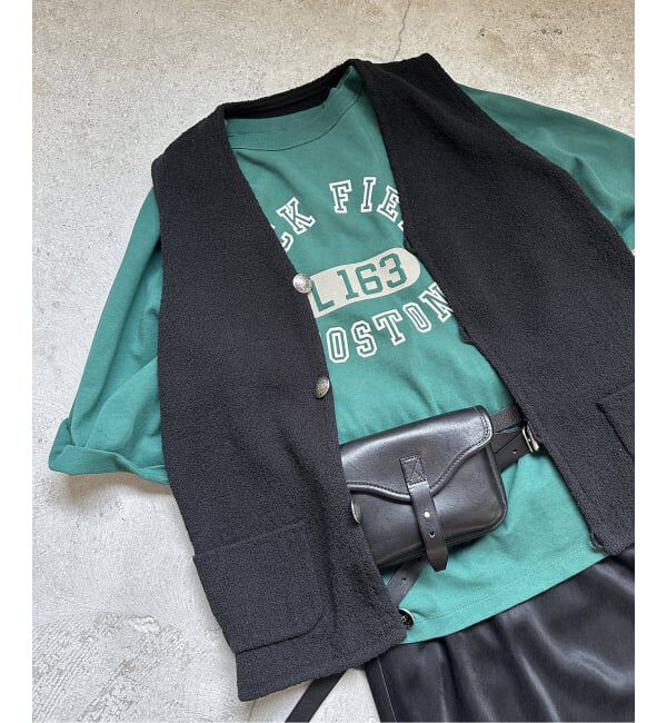 FRAMeWORK「CHAMPION/チャンピオン 別注14s/1 Jesey RAGLAN Tシャツ」|Tシャツ・カットソー|グリーン