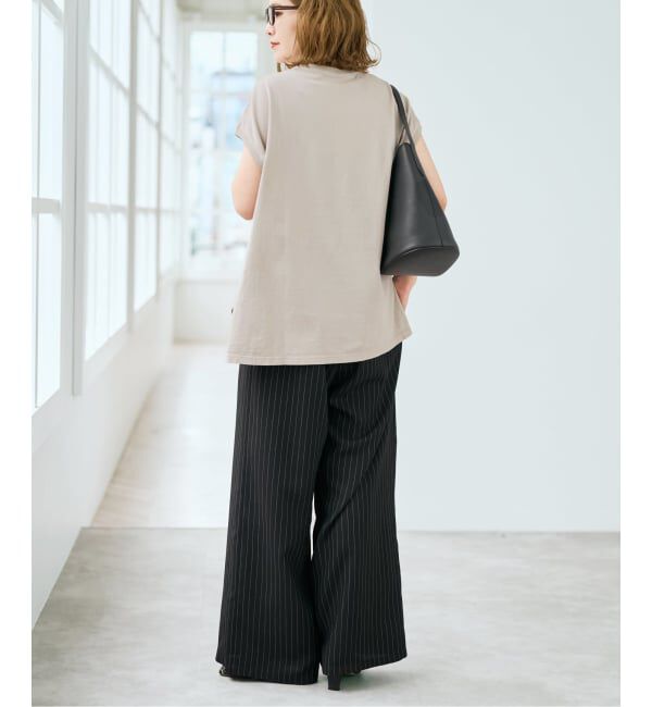 Spick and Span「《追加予約》upper hights/アッパーハイツ 別注BIG NO SLEEVE TEE*」|Tシャツ・カットソー|