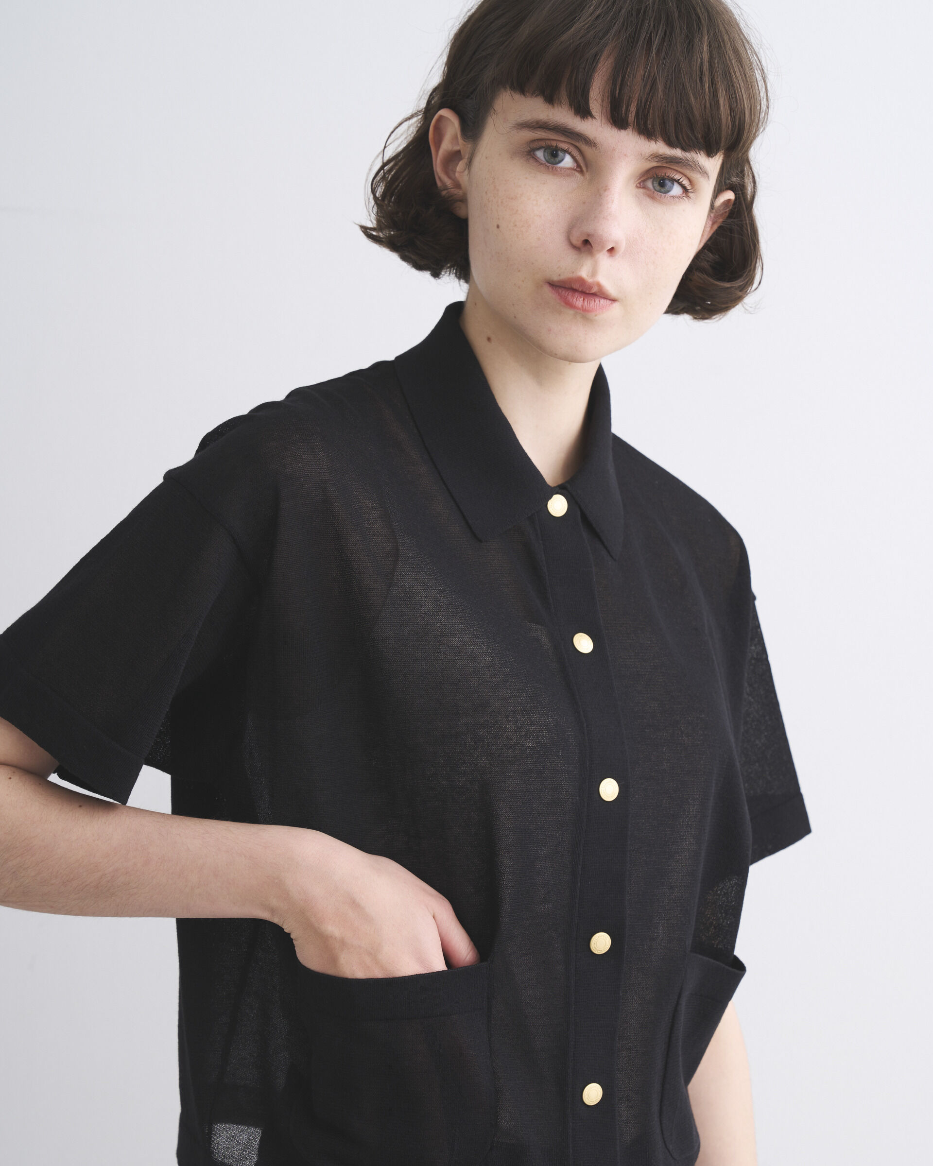 Traditional Weatherwear「ROMILLY S/S SHEER」|ニット・セーター|