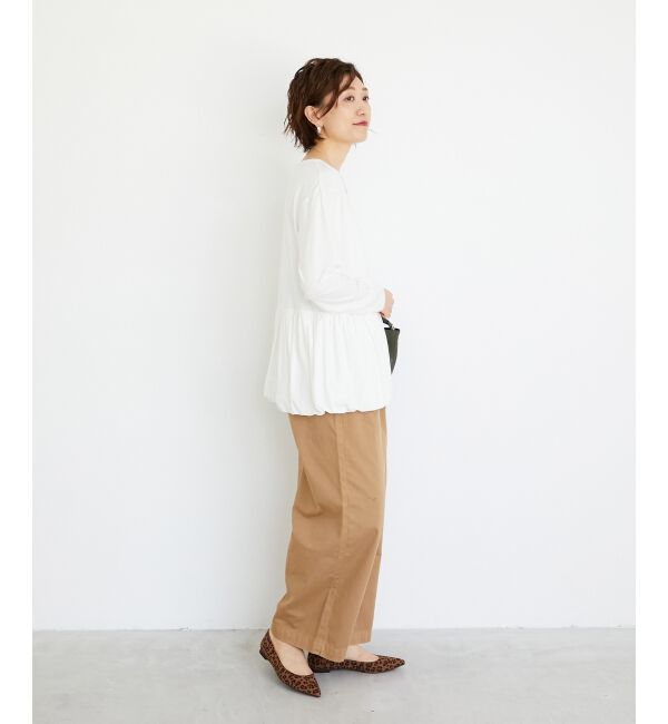  「《WEB・一部店舗限定》AL裾バルーンカットソー」|Tシャツ・カットソー|