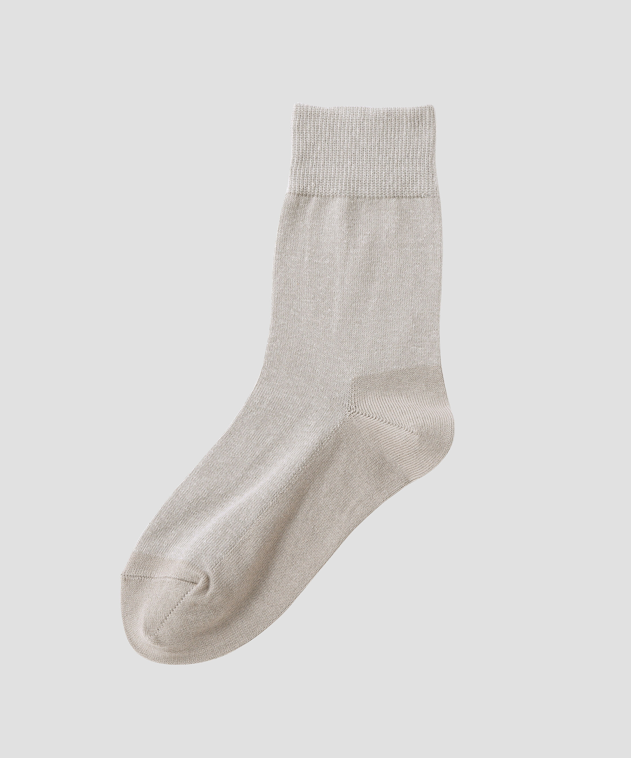 MARGARET HOWELL HOUSEHOLDGOODS「REUSED COTTON SOCKS」|ソックス|LIGHT GREY1