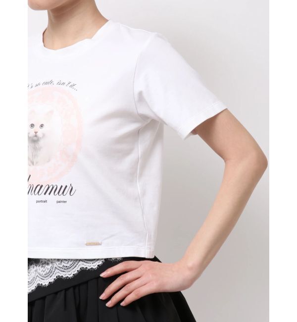 CALNAMUR「CAT Tシャツ」|Tシャツ・カットソー|