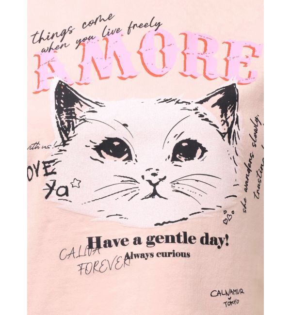 CALNAMUR「CAT Tシャツ」|Tシャツ・カットソー|