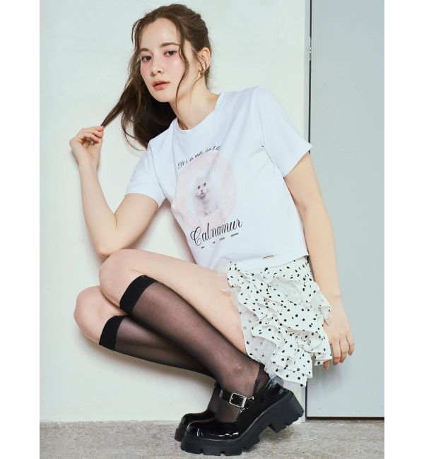 CALNAMUR「CAT Tシャツ」|Tシャツ・カットソー|