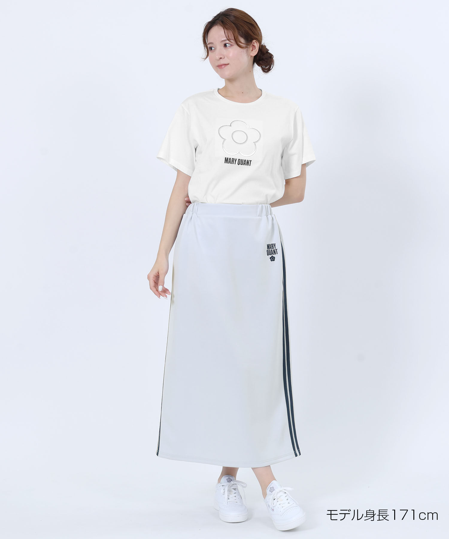 MARY QUANT「エンボスプリント Tシャツ」|Tシャツ・カットソー|