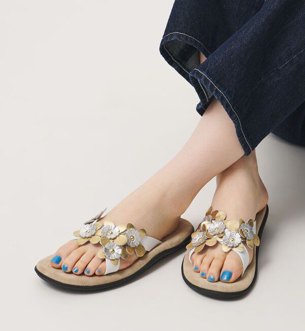 ODETTE E ODILE「＜ISLAND SLIPPER＞ FLW SLIDE SD」|サンダル|