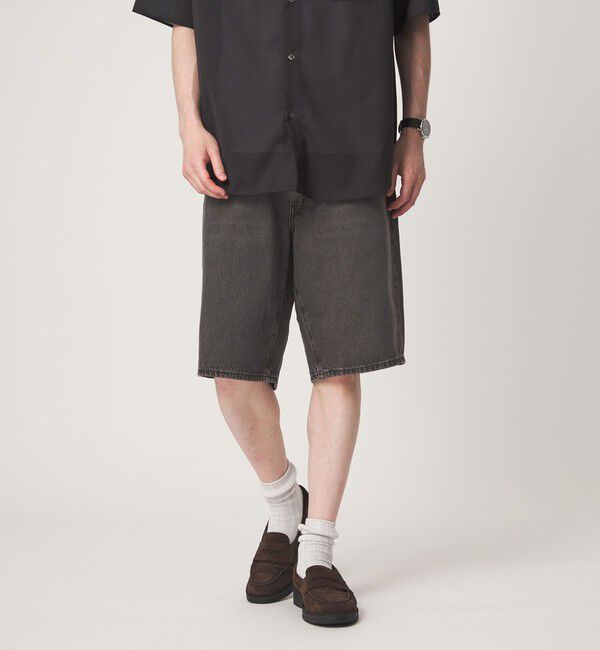 UNITED ARROWS green label relaxing「＜Levi's（R）＞ 478 バギー ショート デニム パンツ」|その他|BLACK