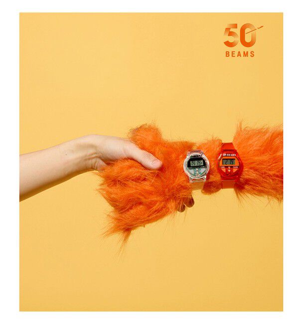bPr BEAMS「"BEAMS TALKING SERIES" TALKING WATCH Japanese」|クロック・置時計|ORANGE_CLEAR