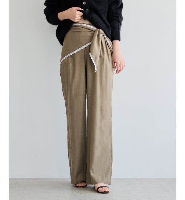 IENA LA BOUCLE「IENA LA BOUCLE CU/PLソフトビエライージースラックス」|その他|