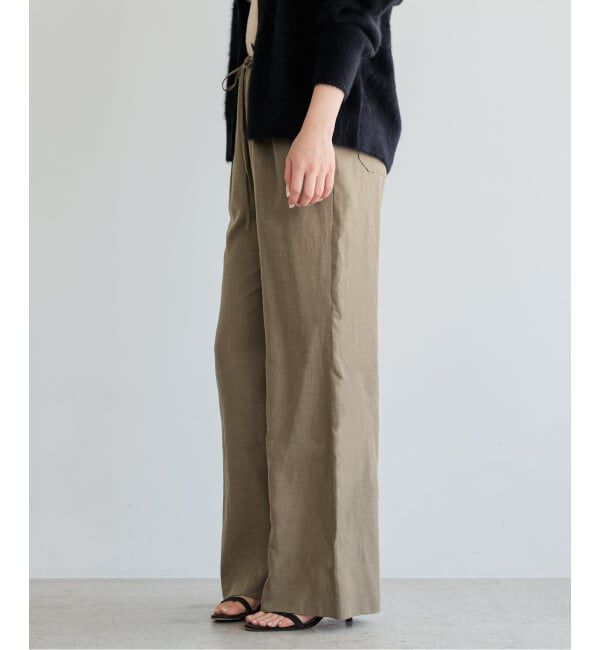 IENA LA BOUCLE「IENA LA BOUCLE CU/PLソフトビエライージースラックス」|その他|