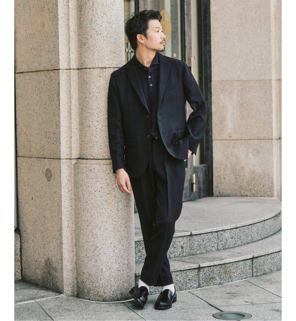 417 EDIFICE「【EVALET / エバレット】メッシュセットアップ &rdquo;ジャケット1点＋パンツ1点　セット&rdquo;」|スーツ|