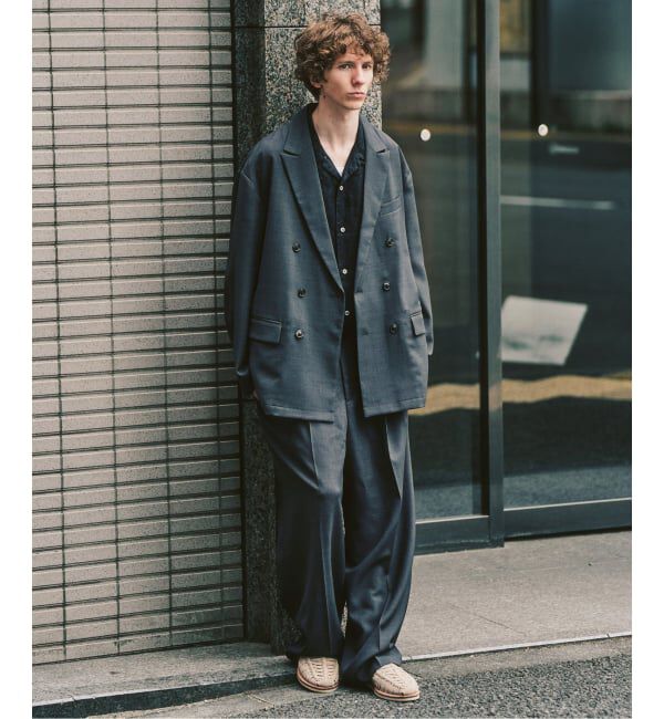 417 EDIFICE「【EVALET / エバレット】メッシュ Wワイドセットアップ」|スーツ|