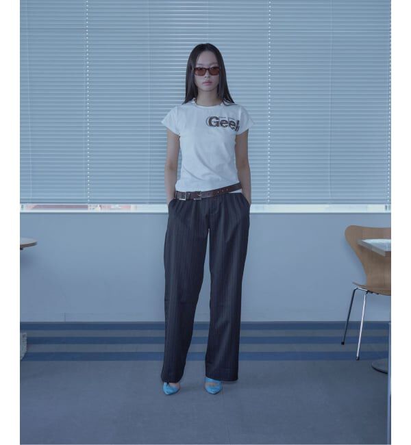 PULP「【Geek Office / ギークオフィス】LOGO PRINT TEE」|Tシャツ・カットソー|