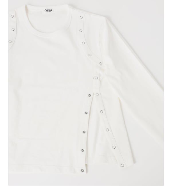Oriens JOURNAL STANDARD「ボタンディテールロングスリーブTee」|Tシャツ・カットソー|