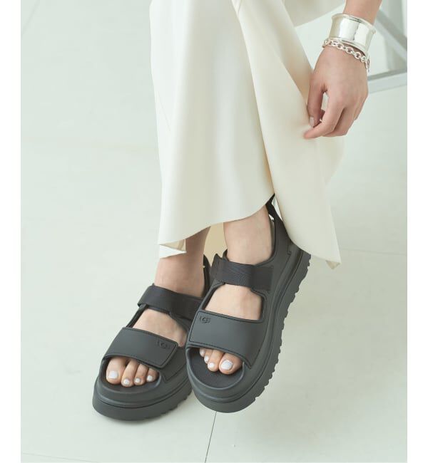 journal standard L'essage「UGG/アグ W GOLDENGLOW サンダル 1152685-BLK」|サンダル|