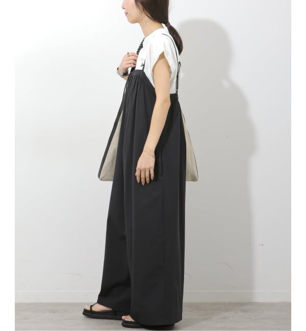 JOURNAL STANDARD relume「ジャージーギャザーサロペット」|オールインワン|