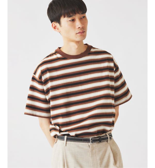 JOURNAL STANDARD relume「オンブレー ボーダー Tシャツ」|Tシャツ・カットソー|ブラウン
