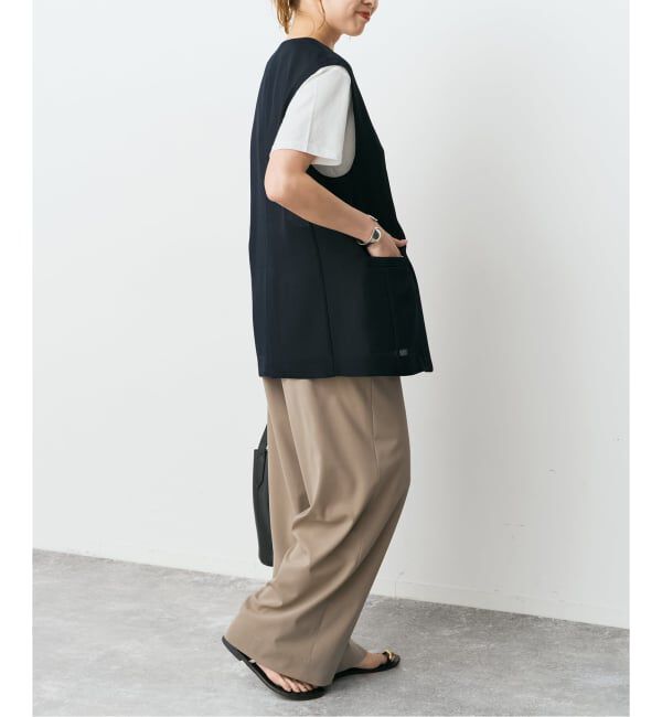 Spick and Span「ドライメッシュツイードベスト」|ベスト・ジレ|