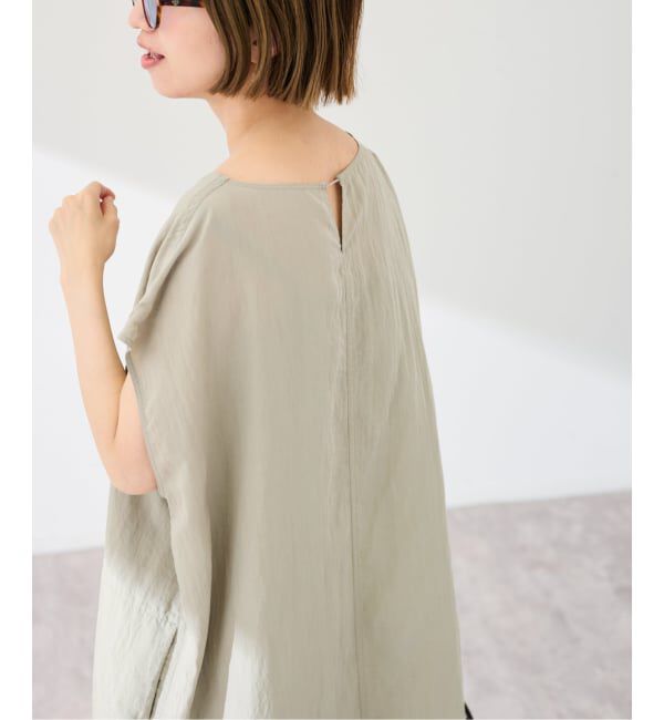 FRAMeWORK「≪洗濯機洗い可 / 追加≫フィブリルポプリンサックDRESS 2」|ワンピース|