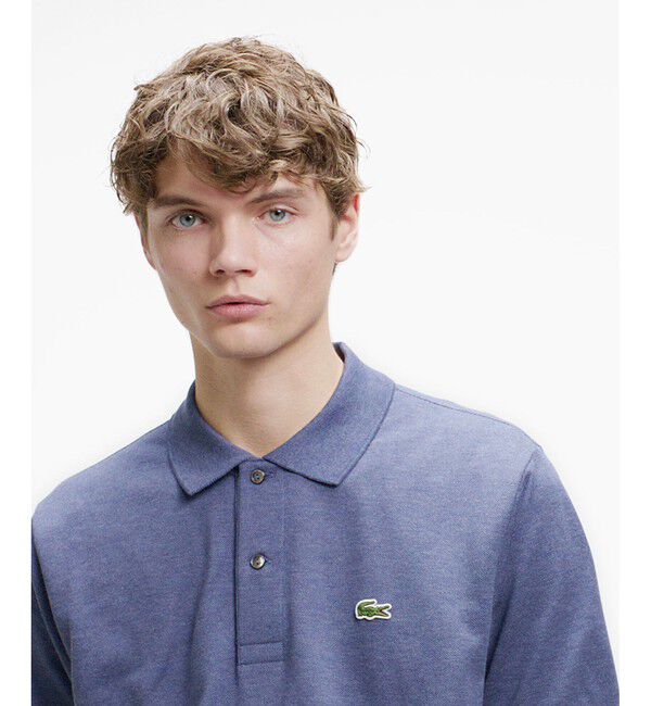 LACOSTE「『L1264』定番半袖ポロシャツ（杢糸）」|ポロシャツ|