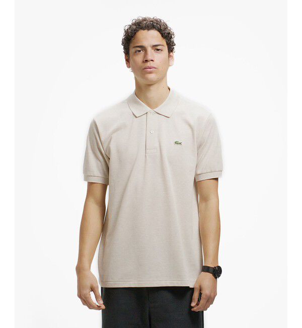 LACOSTE「『L1264』定番半袖ポロシャツ（杢糸）」|ポロシャツ|ナチュラル