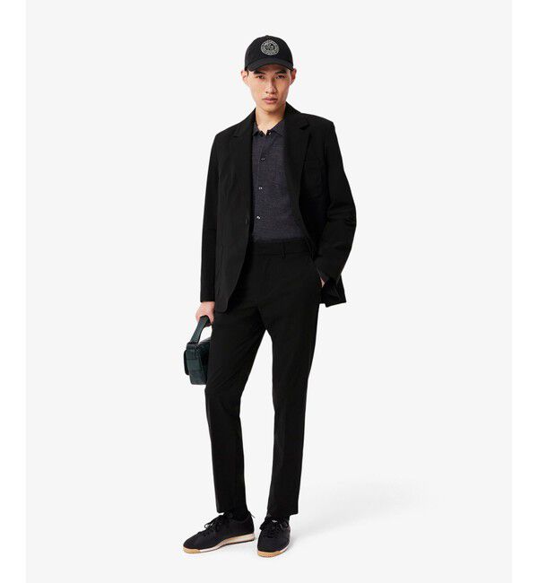 LACOSTE「撥水 ストレッチタフタ テクニカルテーラードジャケット」|テーラードジャケット|