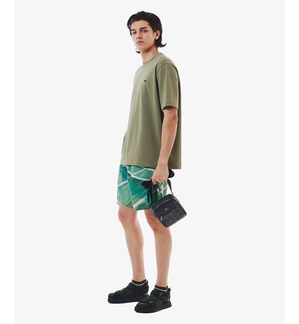 LACOSTE「鹿の子地アンクルソックス」|ソックス|