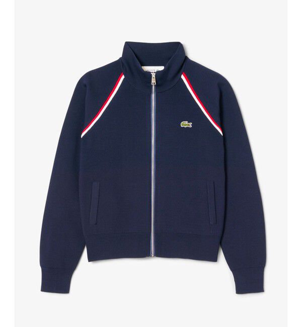 LACOSTE「ダブルフェイスジャージトラックジャケット」|スウェット・ジャージ|