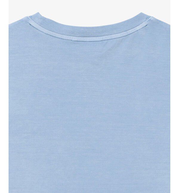 LACOSTE「クロップド丈 ピグメントダイTシャツ」|Tシャツ・カットソー|