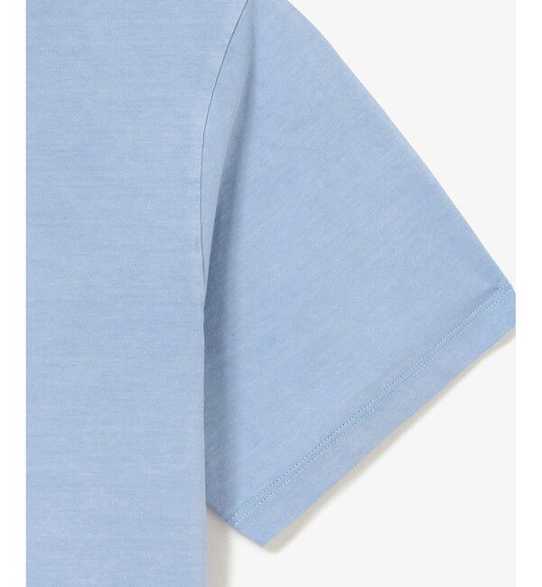 LACOSTE「クロップド丈 ピグメントダイTシャツ」|Tシャツ・カットソー|