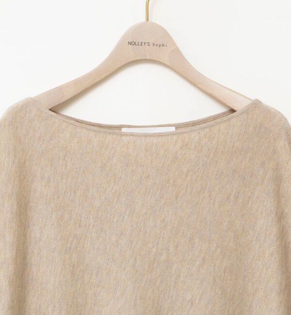 NOLLEY'S sophi「【一部WEB限定カラーアイテム】ドレープドルマンプルオーバー」|ニット・セーター|