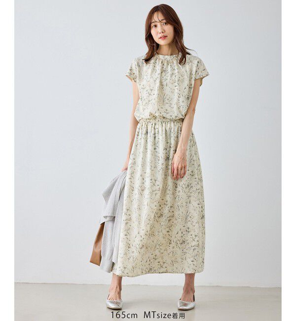 Rope&rsquo;Picnic「【WEB限定サイズ】小花柄＆線画アソートワンピース」|ワンピース|