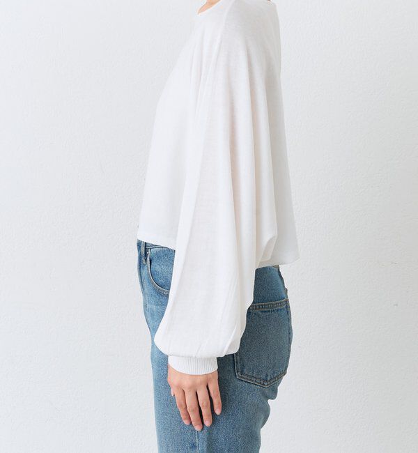  「予約【A・MONN】【セット着用可】cropped KNIT」|ニット・セーター|