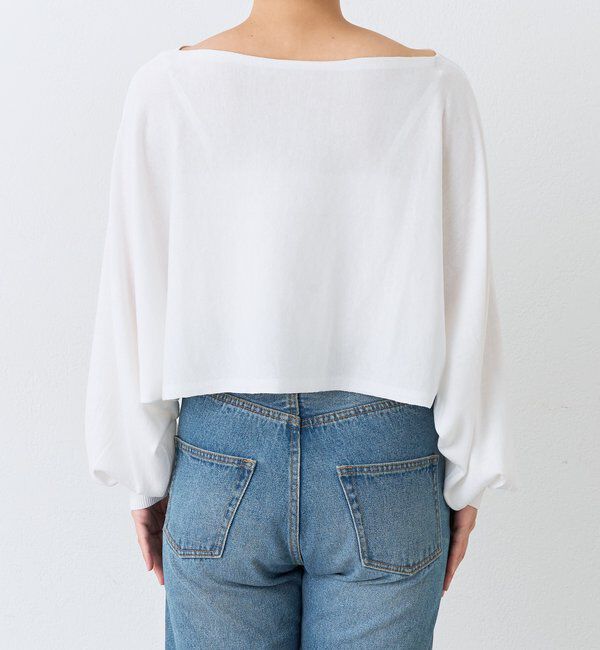  「予約【A・MONN】【セット着用可】cropped KNIT」|ニット・セーター|
