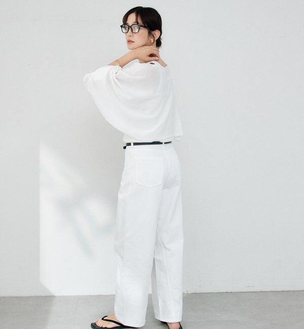  「予約【A・MONN】【セット着用可】cropped KNIT」|ニット・セーター|