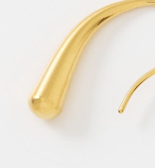 collex「【dignif】【金属アレルギー対応】ピアス　Curved Drop」|ピアス|