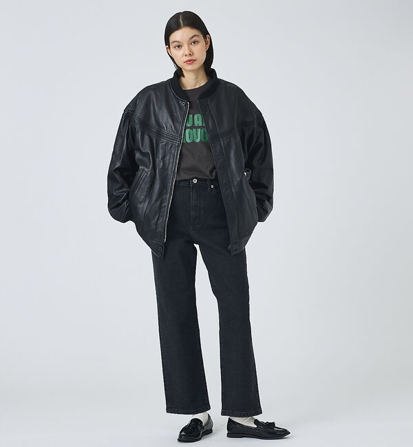 ABAHOUSE「【TOWNCRAFT/タウンクラフト】Leather Derby Jacket」|ブルゾン・スタジャン|
