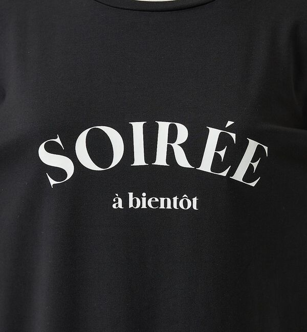 abahouse mavie「【新色ブラック入荷】ワイドロゴTシャツ」|Tシャツ・カットソー|
