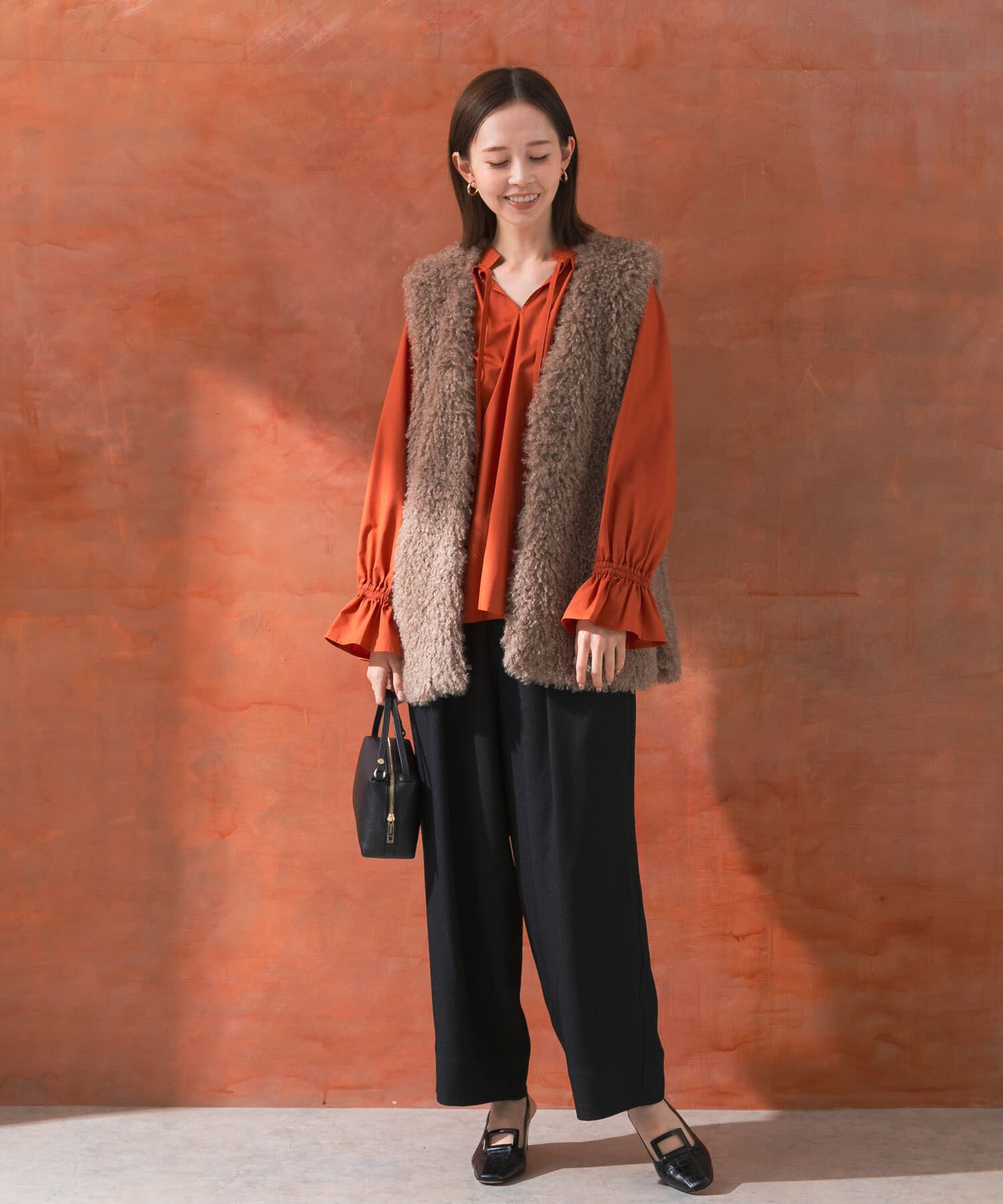 URBAN RESEARCH ROSSO「2WAYボリュームシャツブラウス」|シャツ・ブラウス|