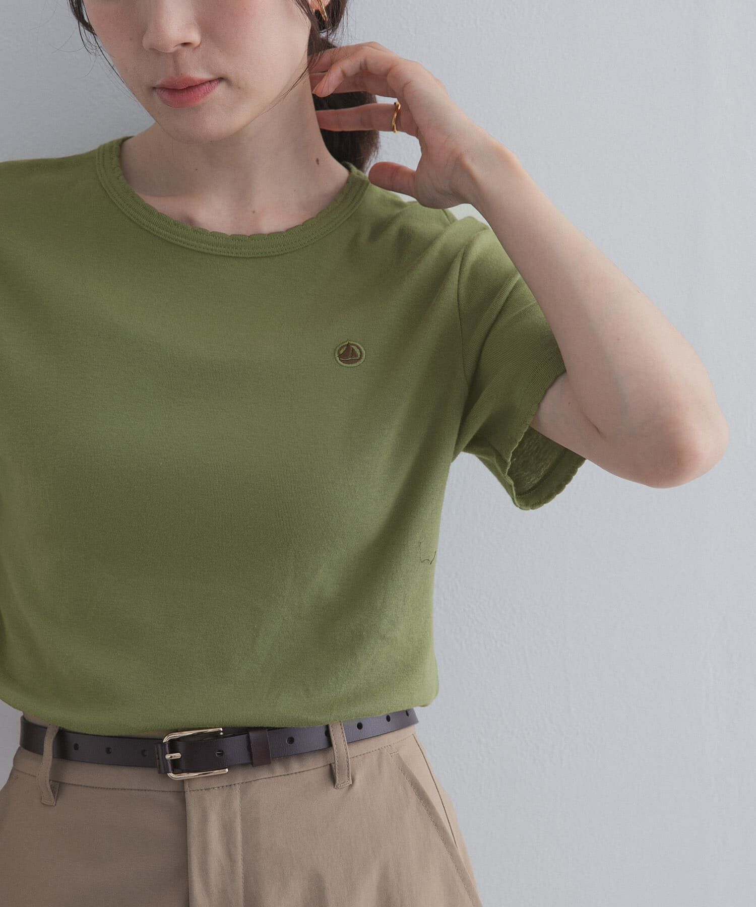URBAN RESEARCH DOORS「『別注』PETIT BATEAU&times;DOORS　POINTCOCOTTE T-SHIRTS」|Tシャツ・カットソー|