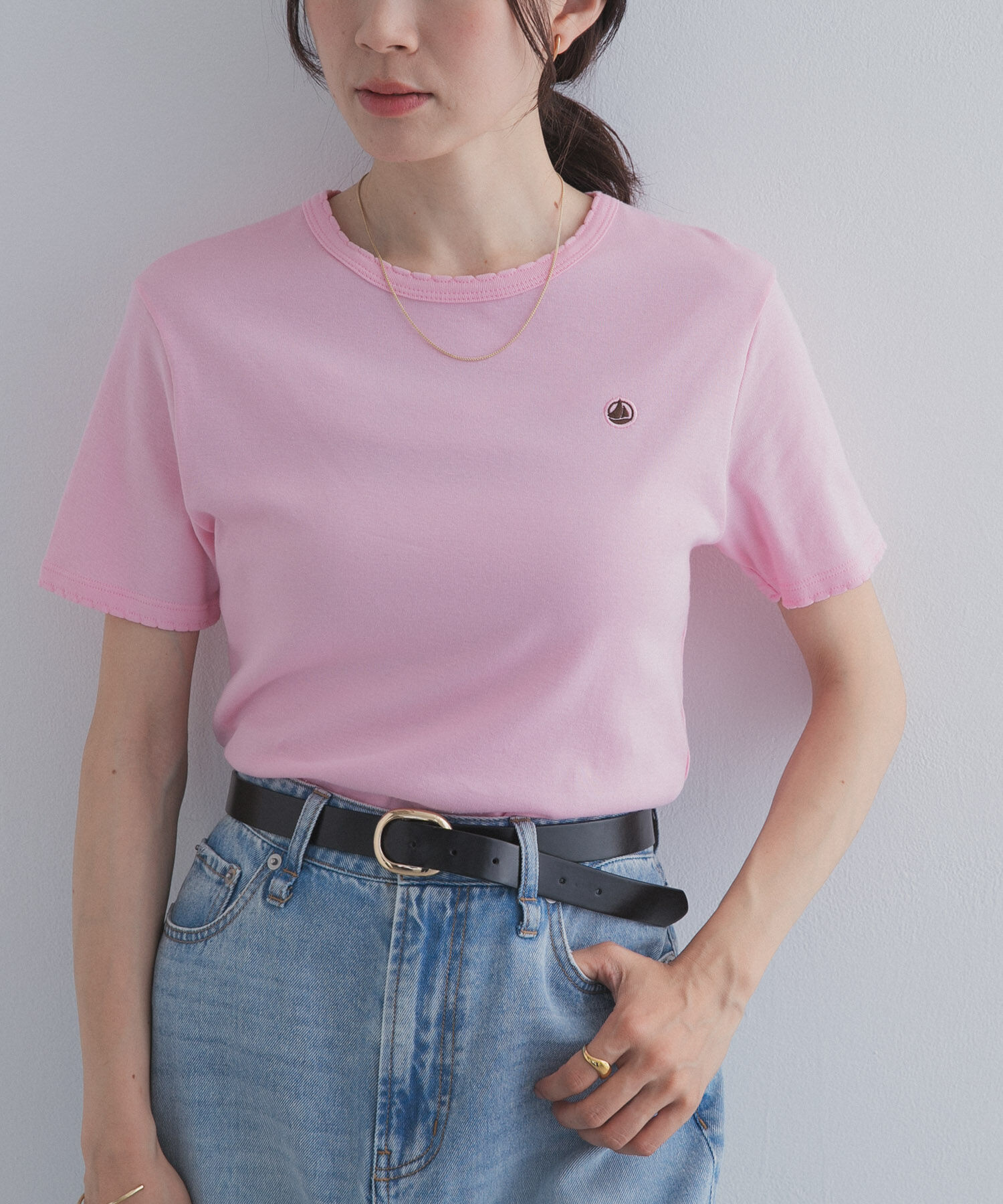 URBAN RESEARCH DOORS「『別注』PETIT BATEAU&times;DOORS　POINTCOCOTTE T-SHIRTS」|Tシャツ・カットソー|