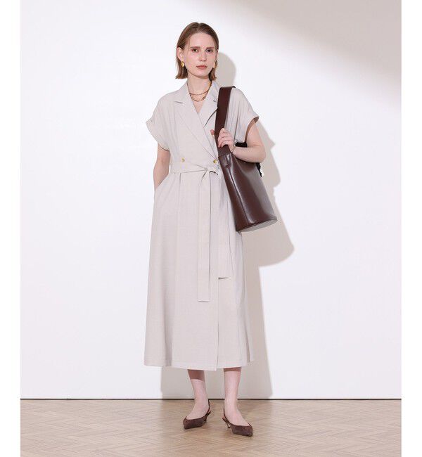 allureville「◇フレンチスリーブラップワンピース」|ワンピース|