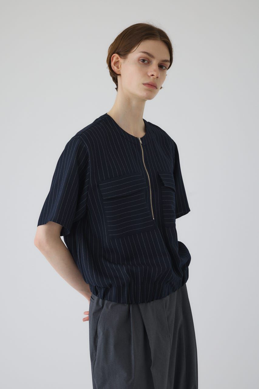 RIM.ARK 「Zip up box tops」|シャツ・ブラウス|