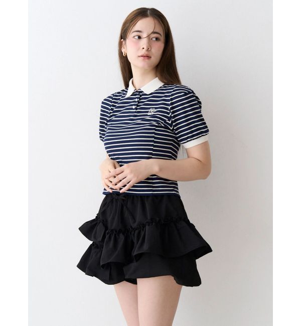 CALNAMUR「コンパクトポロカットソー」|Tシャツ・カットソー|