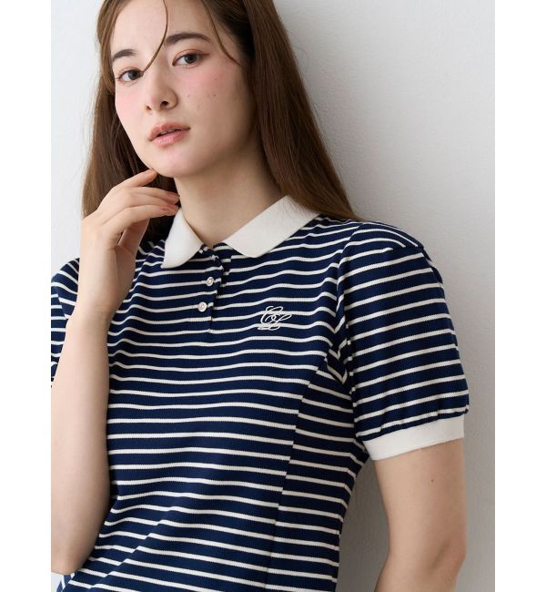 CALNAMUR「コンパクトポロカットソー」|Tシャツ・カットソー|ミックス